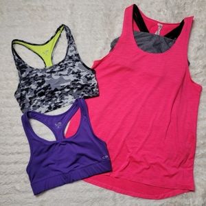 Champions Sport Bras Lot of 3 bulk size Medium